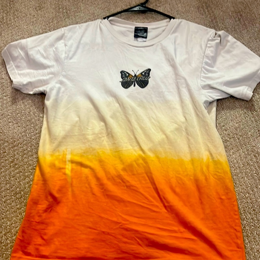 Santa Cruze orange shirt